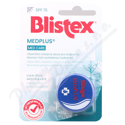 Blistex balzám na rty MedPlus SPF15 7ml