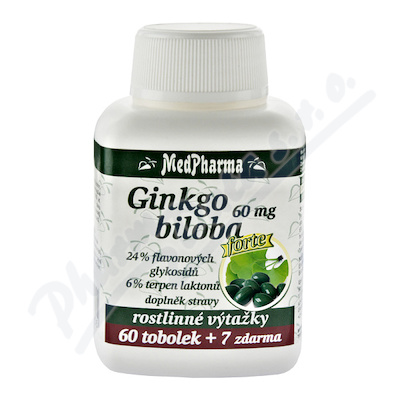 MedPharma Ginkgo biloba 60mg Forte tob.67