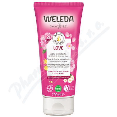 WELEDA LOVE Růžový sprchový krém 200ml