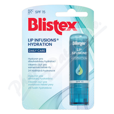 Blistex balzám na rty Infusions hydra.SPF15 3.7g