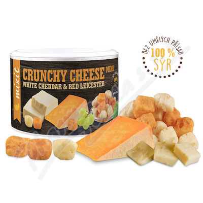 Mixit Křupavý sýr White Cheddar&Red Leicester 70g