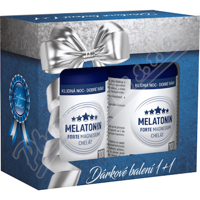 Melatonin Forte Magnesium chelát tbl.100+100