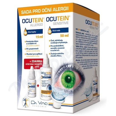 OCUTEIN ALLERGO oční kapky 15ml + oční voda 50ml