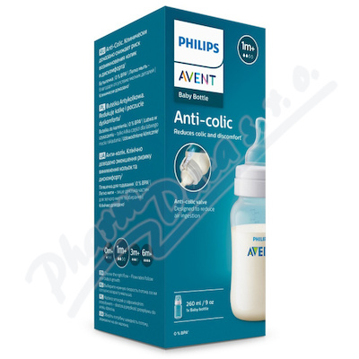 Philips AVENT Láhev Anti-colic 260ml 1m+