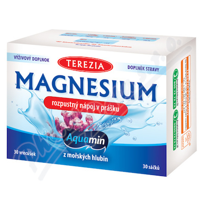 TEREZIA Magnesium rozpustný nápoj v prášku 30x6g