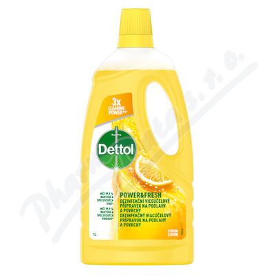 DETTOL Power&Fresh dezin.víceúč.přípravek citr.1l