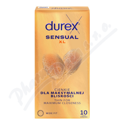 DUREX Sensual XL prezervativ 10ks