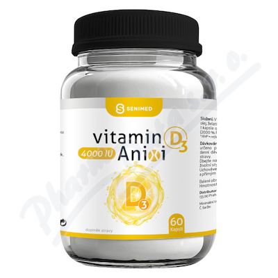 Anixi vitamin D3 4000IU cps.60