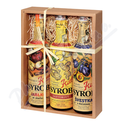 Kitl Syrob Jablko+Zázvor+Švestka 3x500ml