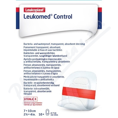 Leukoplast Leukomed Control abs.krytí 7x10cm 10ks