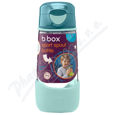 b.box Sport láhev na pití emerald 450 ml