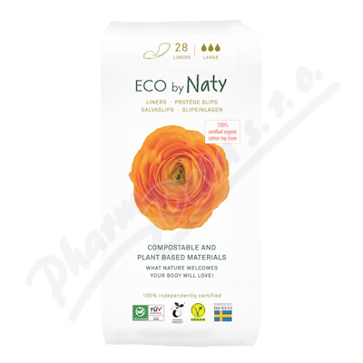 Eco by Naty slipové vložky Large 28ks