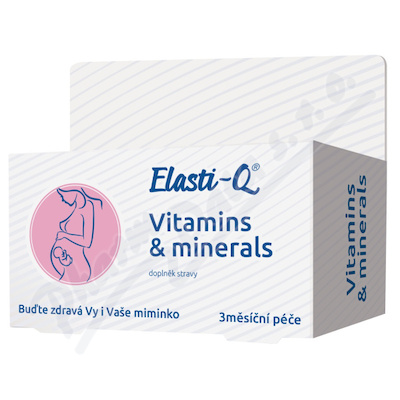 Elasti-Q Vitamins & Minerals s post.uvolňov.tbl.90