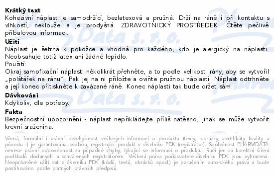 WUNDmed náplast samofix.kohezivní 2.5-4.5mx2.5cm