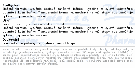 Biotter NC ACNE přípravek pro ošetření akné 10ml