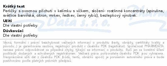 POEX Perličky s ovocnou příchutí 20g