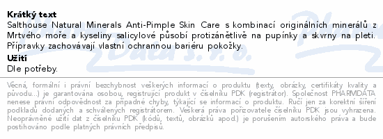 SALT HOUSE NM Microneedling náplast proti akné 6ks