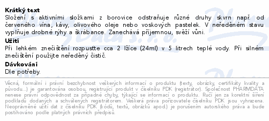 Frosch Čistič na dřevo EKO 750ml