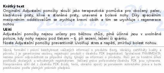 Adjustační ponožky Multicolor vel.S